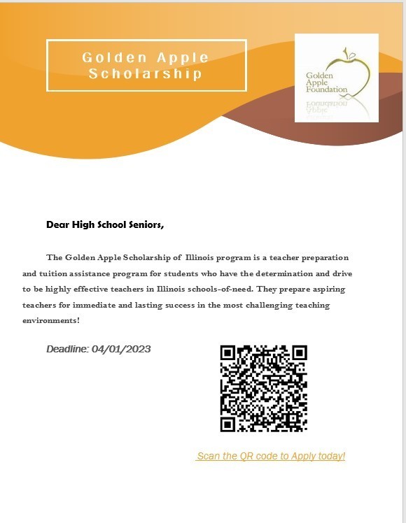 Golden Apple Scholarship 