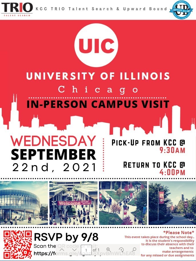 Campus Visit to University of Illinois Chicago