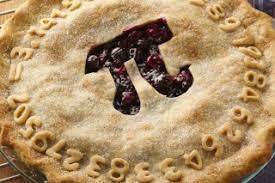 a picture of the Pi symbol cut out of a pie